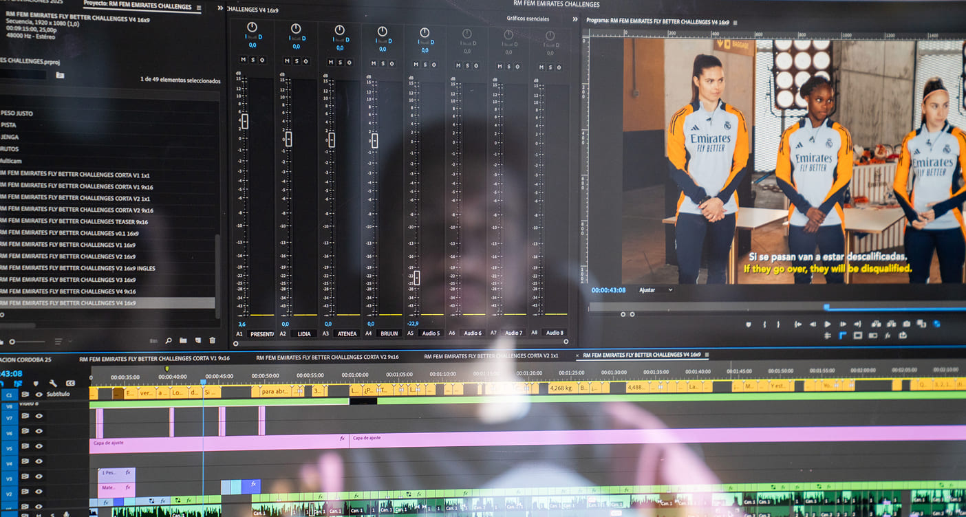 servicios postproduccion de vídeos Emb Filmmakers